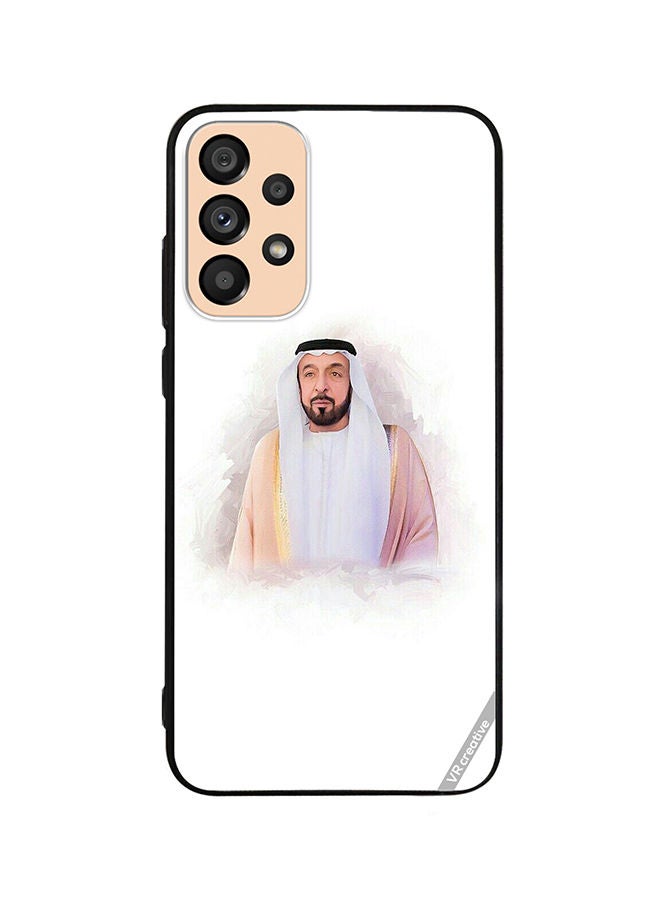 VR CREATIVE Protective Case Cover For Samsung Galaxy A23 Sheikh Khalifa Bin Zayed Bin Sultan Al Nahyan Design Multicolour - Image 1