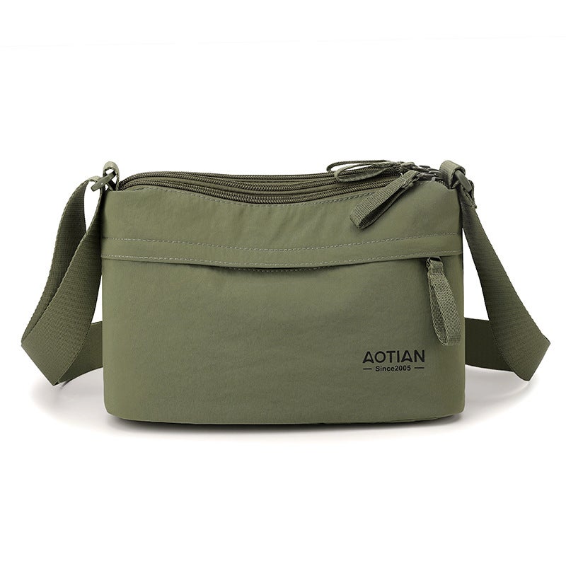 Aotian Women''s Bag 2025 Autumn New Urban Casual Casual Shoulder Crossbody Bag Large and Small Nylon Cloth Small Bag - Image 1