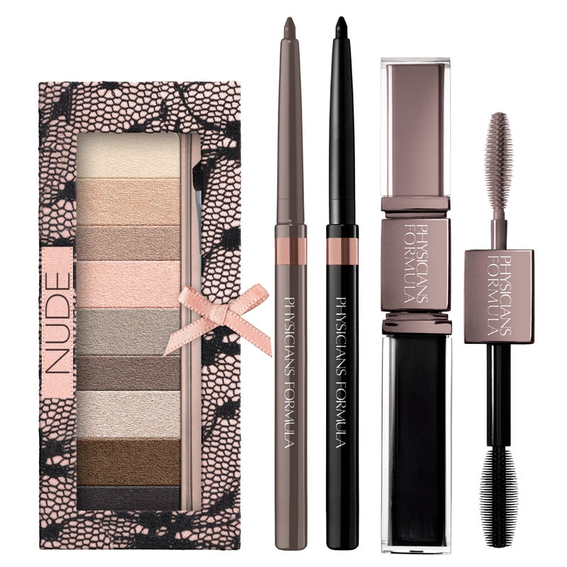 Physicians Formula Physicians Formula Shimmer Strips Custom Eye Enhancing Kit with Eyeshadow, Eyeliner & Mascara, Nude