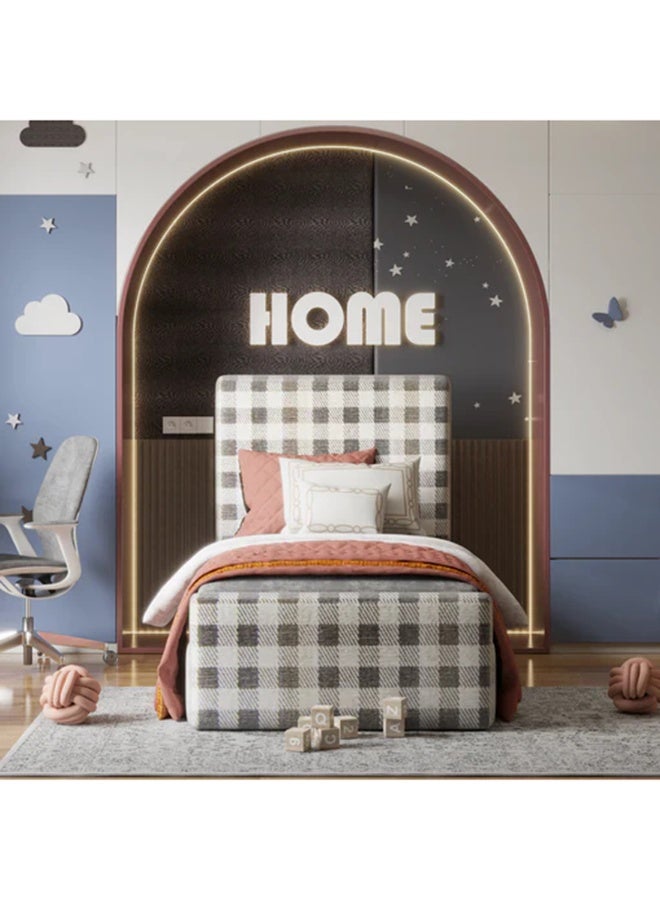 Nayam Sleep Royal Checkmate Kids Bed 200x40x150Cm - Image 2