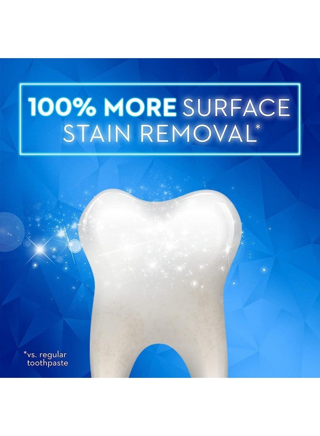 كرست معجون أسنان كريست ثري دي وايت بريليانس لتبييض الأسنان، بنكهة النعناع المنعش، 3.5 أونصة (عبوة من 3 قطع) - Image 2