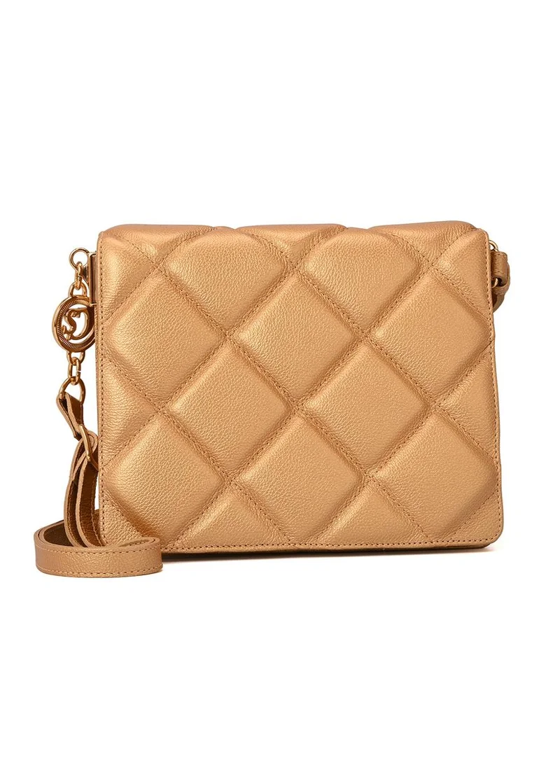 Carmen Steffens Quilted Bag Minimal Golden