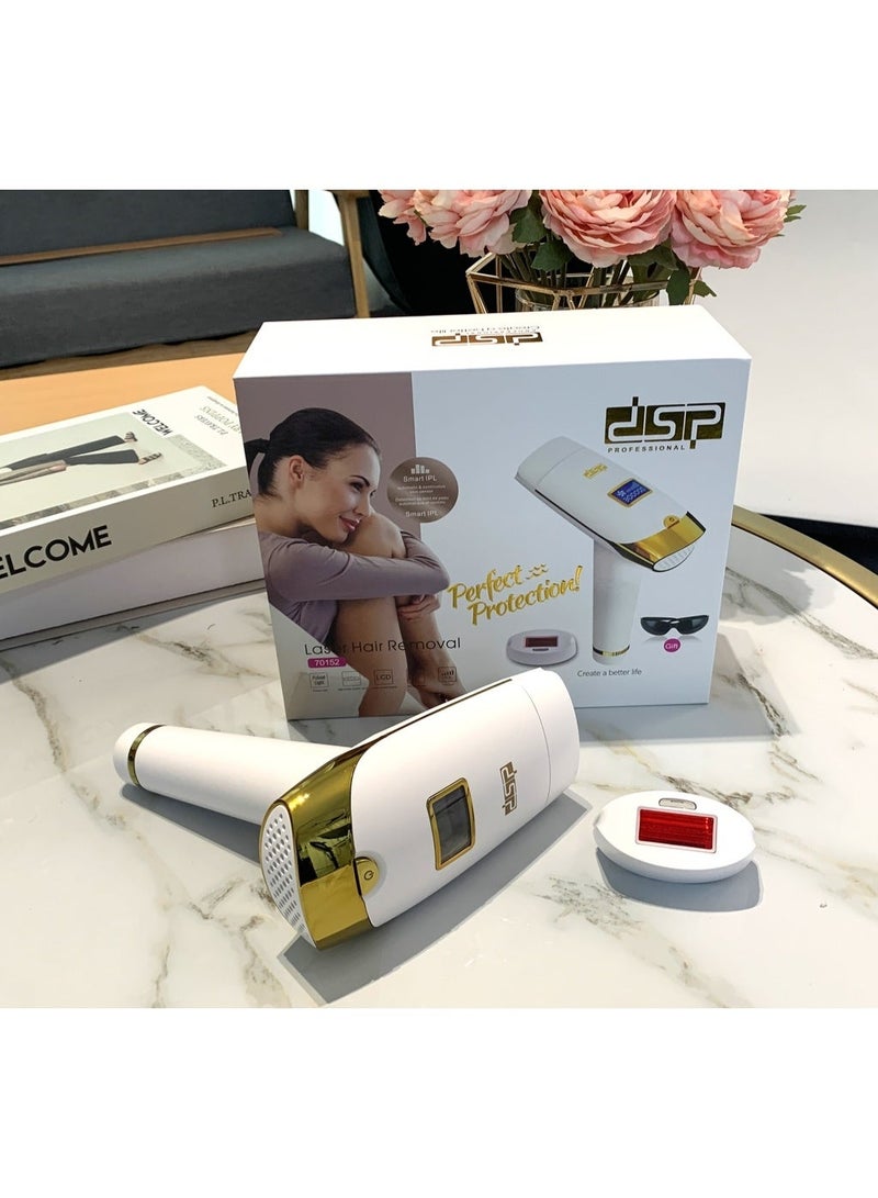 دي اس بي جهاز إزالة الشعر بالليزر IPL من DSP | تقليل دائم للشعر | شاشة LCD | للنساء والرجال - Image 2