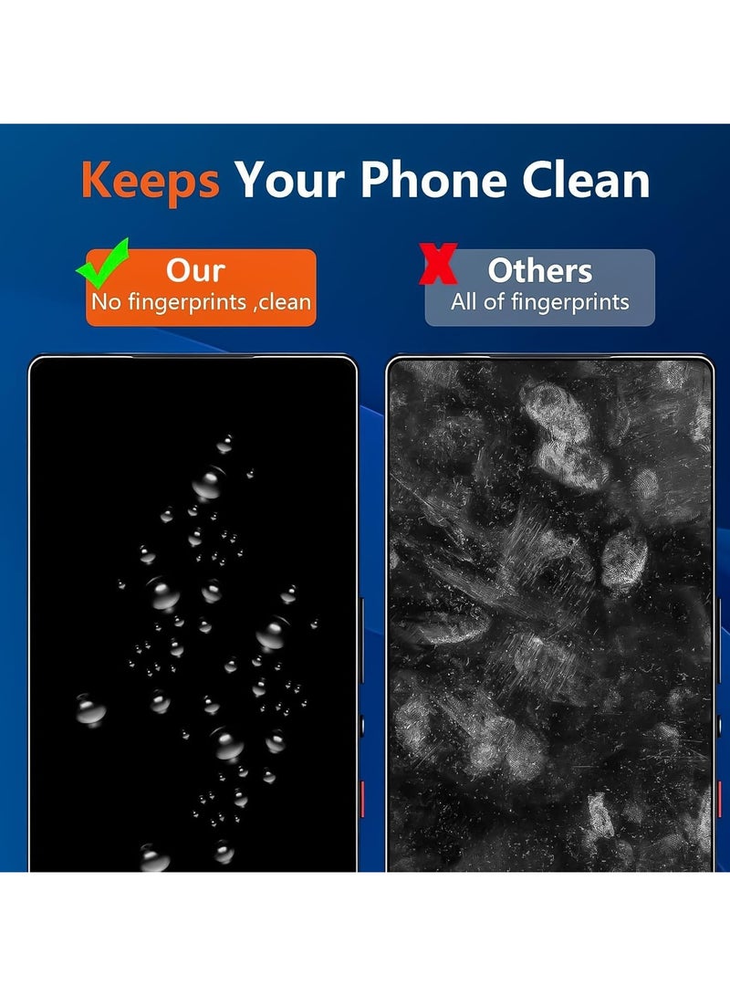 عام 【1+1】 لغلاف واقي لهاتف Honor 400 وملحقات حامي الشاشة، غطاء خلفي واقي لعدسة الكاميرا، غلاف هاتف من مزيج TPU+PC مقاوم للصدمات مع حواف واقية، غلاف واقي رفيع مقاوم للاصفرار - Image 4