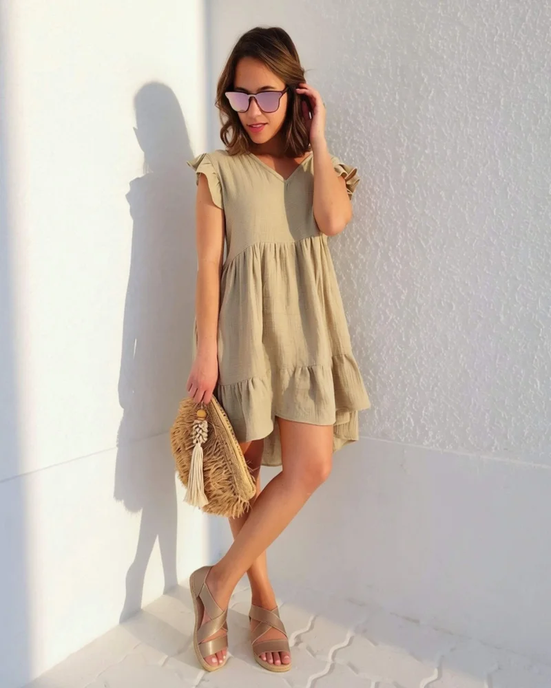 شو كيو Beach Espadrille