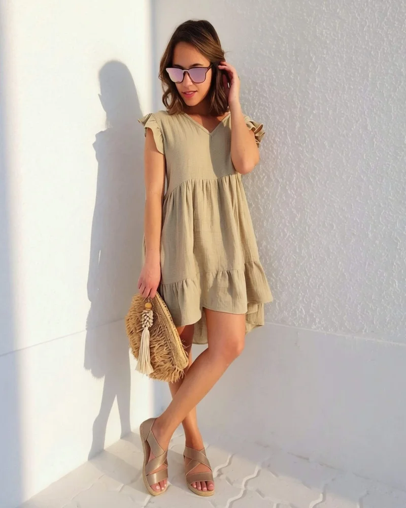 شو كيو Beach Espadrille