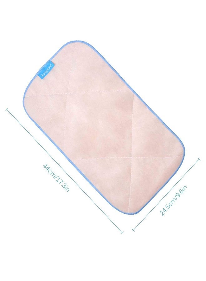 KEEPOW Microfiber Mop Refills Compatible with MR.SIGA Professional Microfiber Mop, 5 Pack Reusable Flat Mop Refills for Hardwood, Laminate, Tile Floor Cleaning, Size: 44cm X 24cm - Image 3