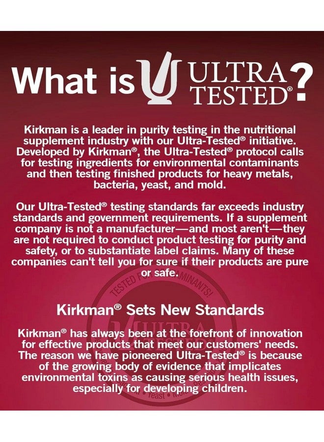 Kirkman 5-MTHF - Hypoallergenic - 120 Vegetarian Capsules - folic Acid Essential for Good Health - Image 4