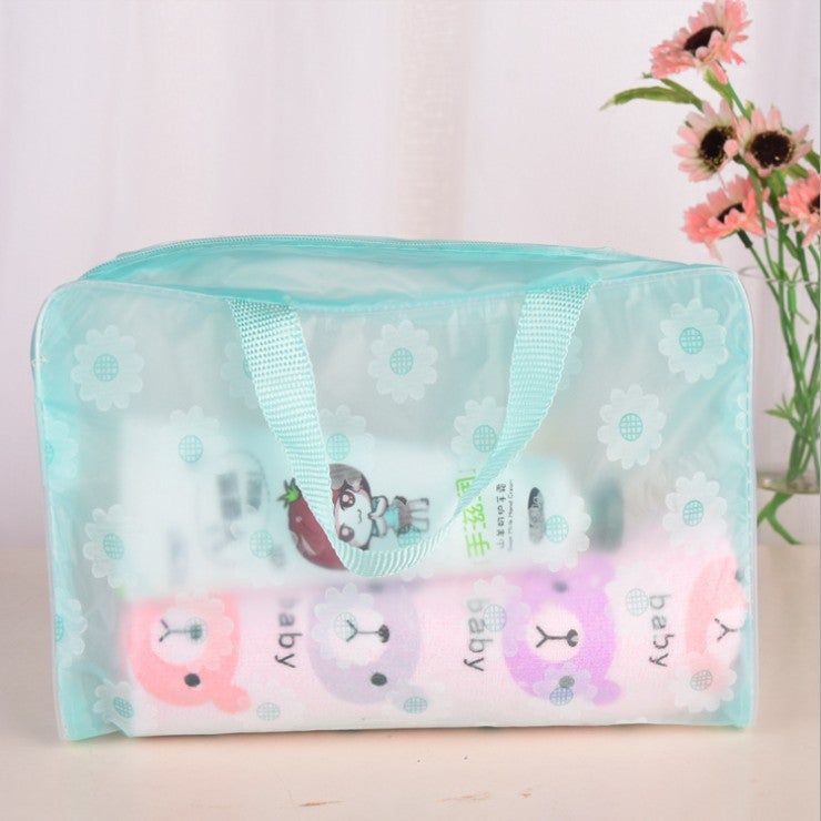 Portable Large Capacity Waterproof Toiletry Bag Green 