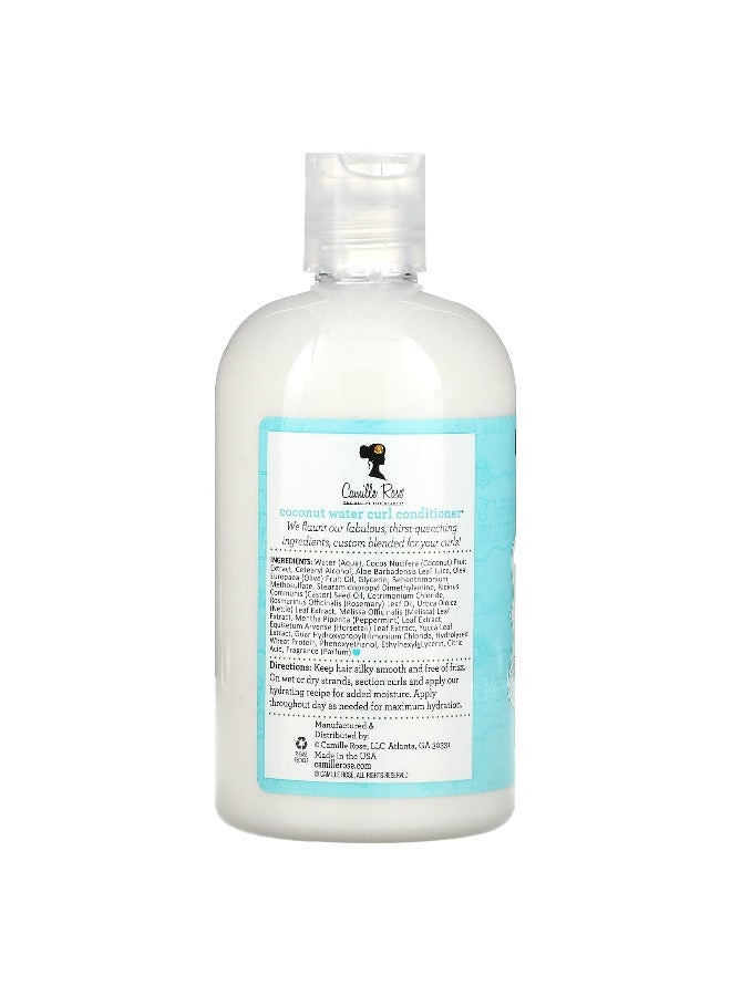 Camille Rose كاميل روز، ماء جوز الهند، بلسم تجعيد الشعر، 12 أونصة (354 مل) - Image 2