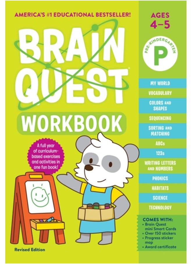 Brain Quest Workbook: Pre-K (Revised Edition) 