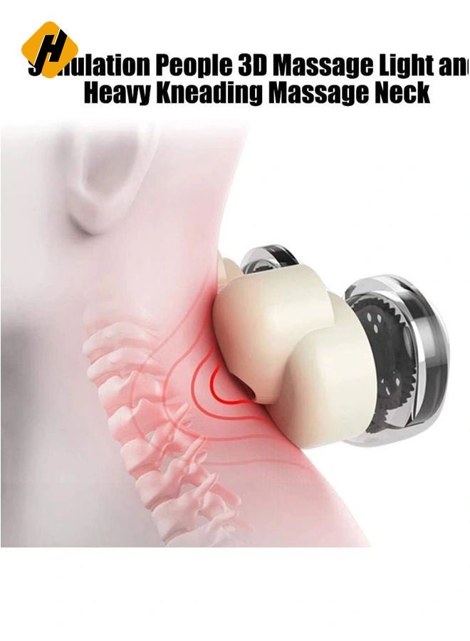HuHa Rechargeable U Shaped Cervical Massage Pillow Neck Massager Vibration Pillow, Multifunctional Shoulder and Electric for Relax Muscles Fatigue - Image 3