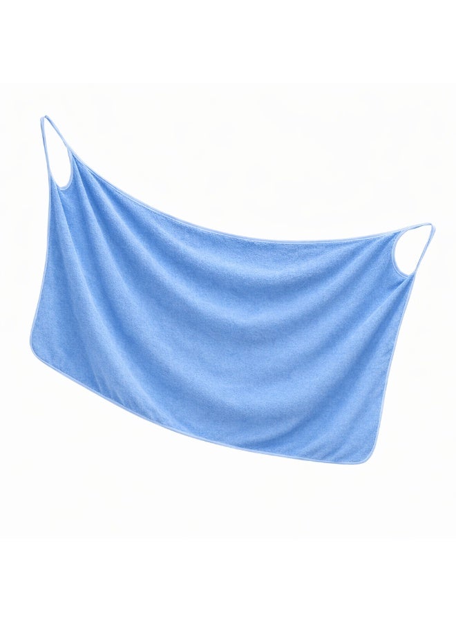 Microfiber Bath Towel, Quick-Dry with Hanging Loops – Size 140 × 70 cm - Image 5