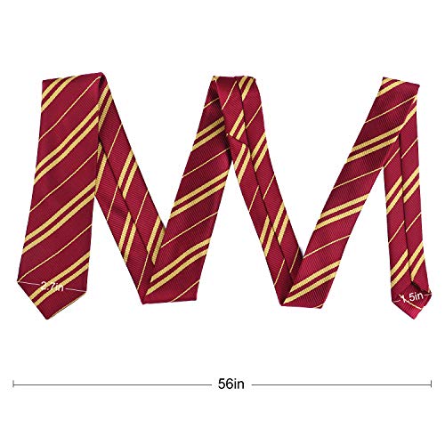 Tinabless Striped Tie (2 Packs), Cosplay Costumes Accessories for Halloween and Christmas - Image 3