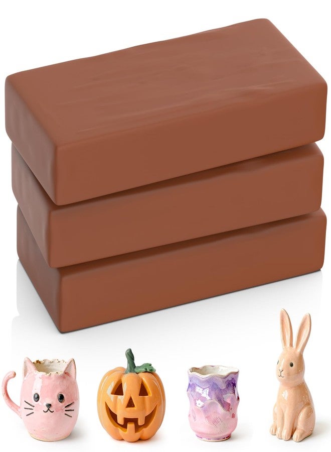Aujazyble Air Dry Clay - 3.3lbs Terracotta Natural Pottery Clay for Kids, No-Cracking & Self Hardening, Professional Modeling Clay for Pottery Wheel, Sculpting, Arts & Craft Supplies for Classrooms - Image 1