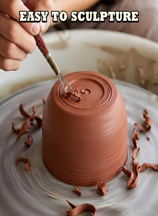 Aujazyble Air Dry Clay - 3.3lbs Terracotta Natural Pottery Clay for Kids, No-Cracking & Self Hardening, Professional Modeling Clay for Pottery Wheel, Sculpting, Arts & Craft Supplies for Classrooms - Image 4