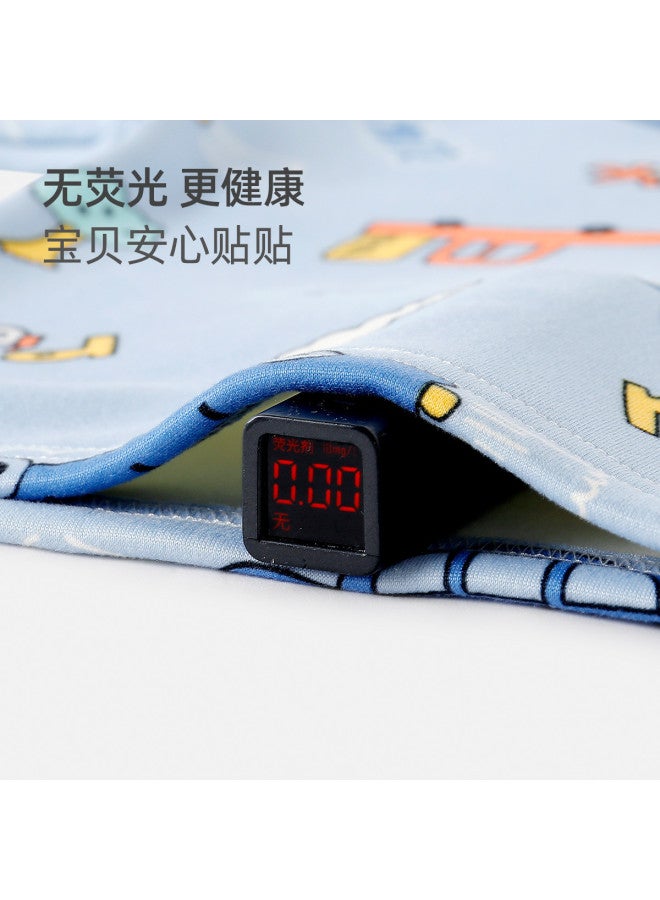 YISHUANGER Winter Children's Thermal Underwear Set, Fleece-lined And Thickened, Boys' Car Air Conditioning Warm Cartoon Boys' Clothing - Image 5