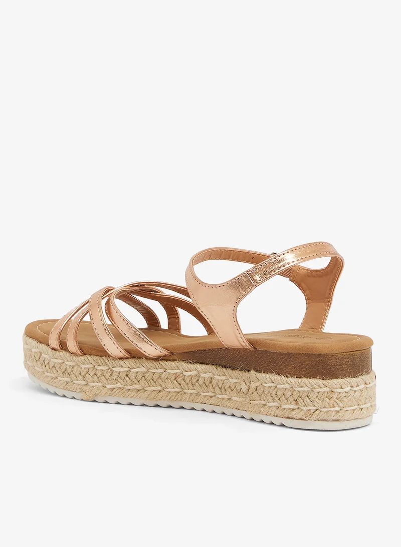 Savannah Collection  Low Wedged Flatform Sandal for Women | Best Price UAE