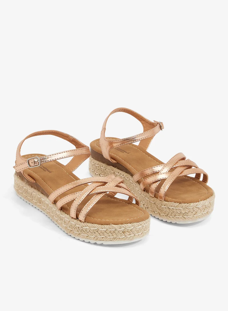 Savannah Collection  Low Wedged Flatform Sandal for Women | Best Price UAE
