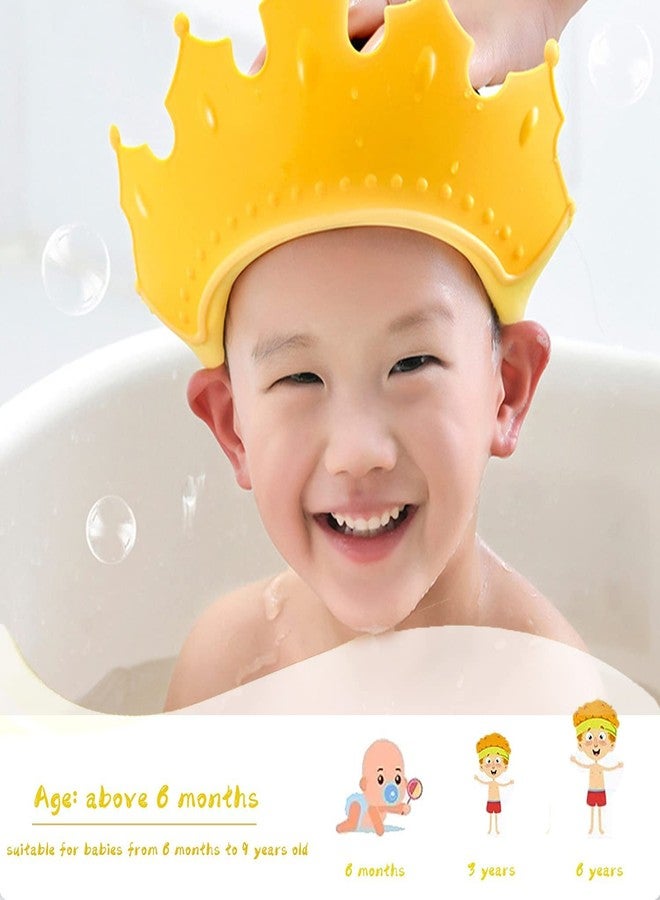 WROPZO Baby Shower Cap Soft Adjustable Baby Bath Head Cap Visor for Washing Hair Shower Bathing Protection Bath Cap for Toddler, Baby, Kids, Children - Image 3