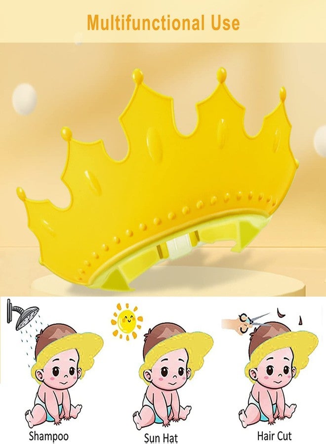 WROPZO Baby Shower Cap Soft Adjustable Baby Bath Head Cap Visor for Washing Hair Shower Bathing Protection Bath Cap for Toddler, Baby, Kids, Children - Image 5