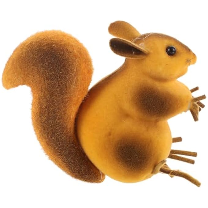 rayihni Car Antenna Topper,Squirrel Aerial Ball Cute Cartoon Antenna Balls Antenna Topper Decoration Car Styling Roof Ornament Car Decoration Ball - Image 1
