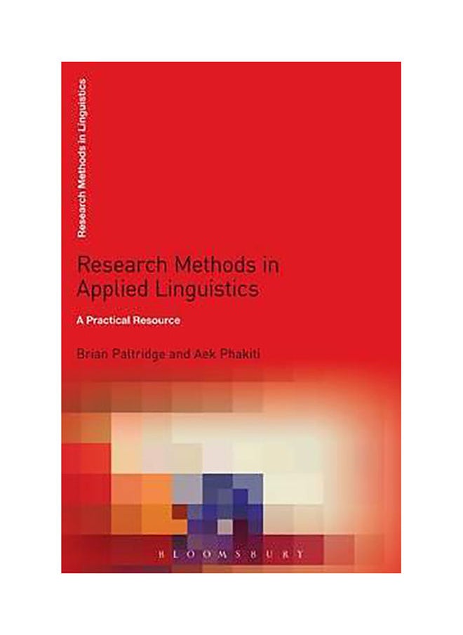 Bloomsbury Publishing PLC - Research Methods in Applied Linguistics - Image 1