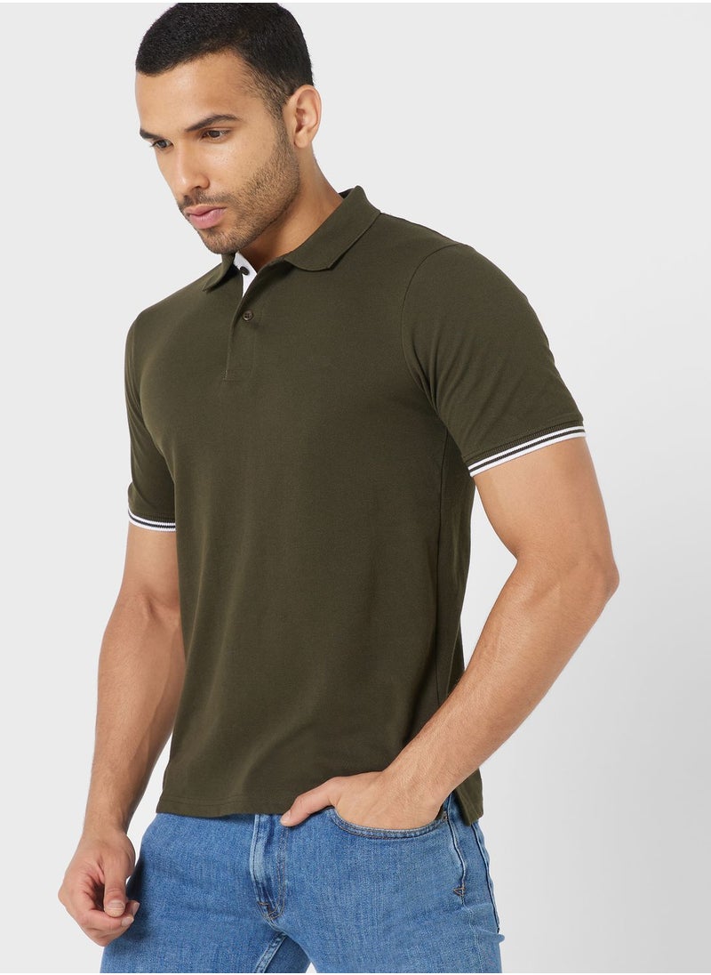 Seventy Five Tipping Polo Shirt  - Image 1