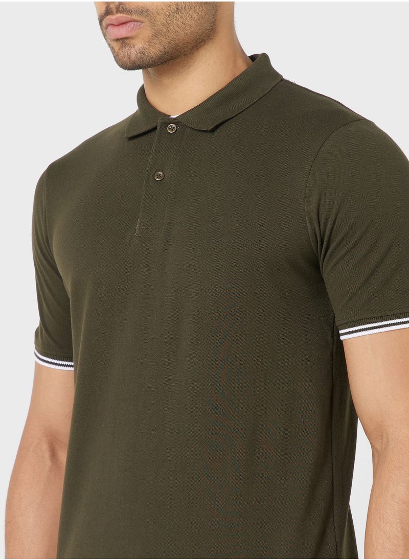 Seventy Five Tipping Polo Shirt  - Image 3