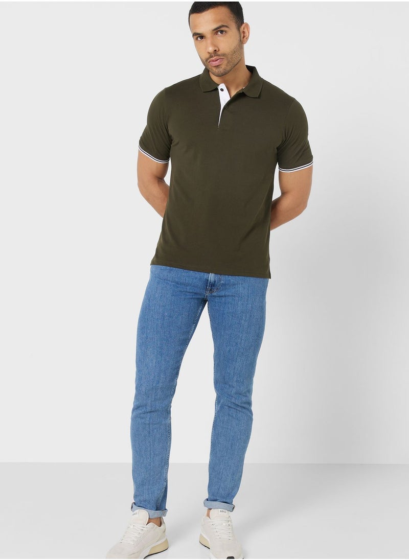 Seventy Five Tipping Polo Shirt  - Image 4