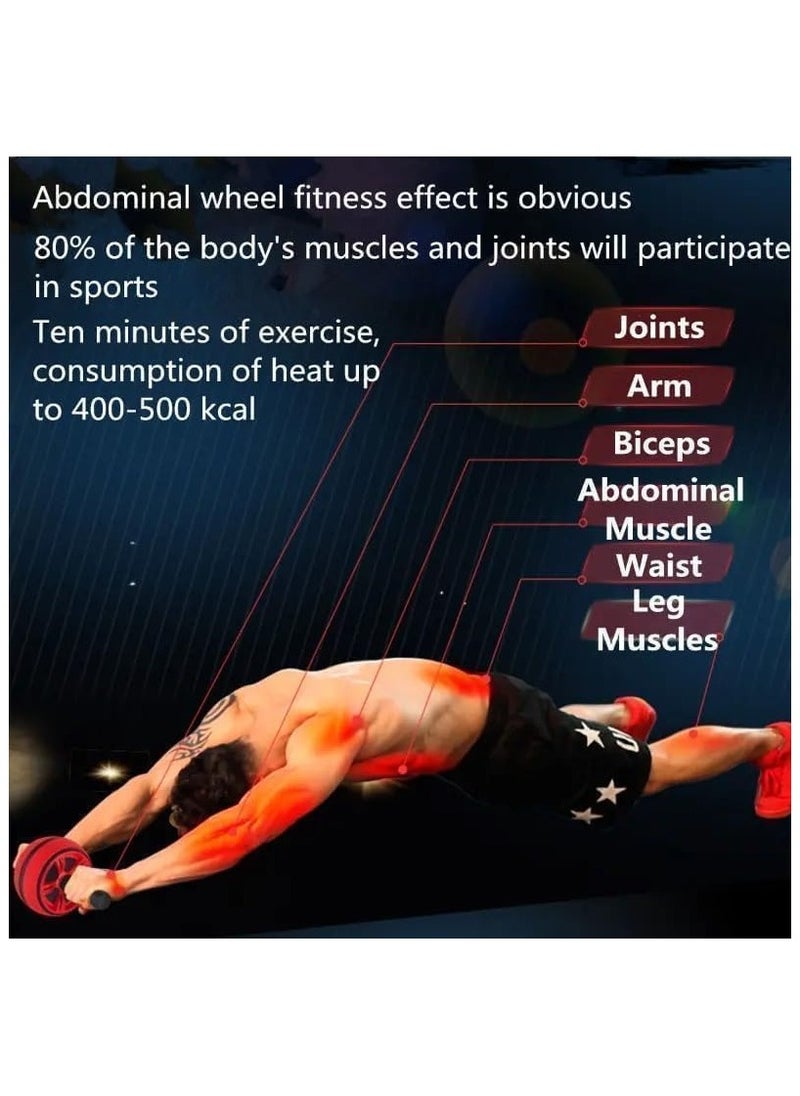 Generic - Exercise wheel with yoga mat - Image 1
