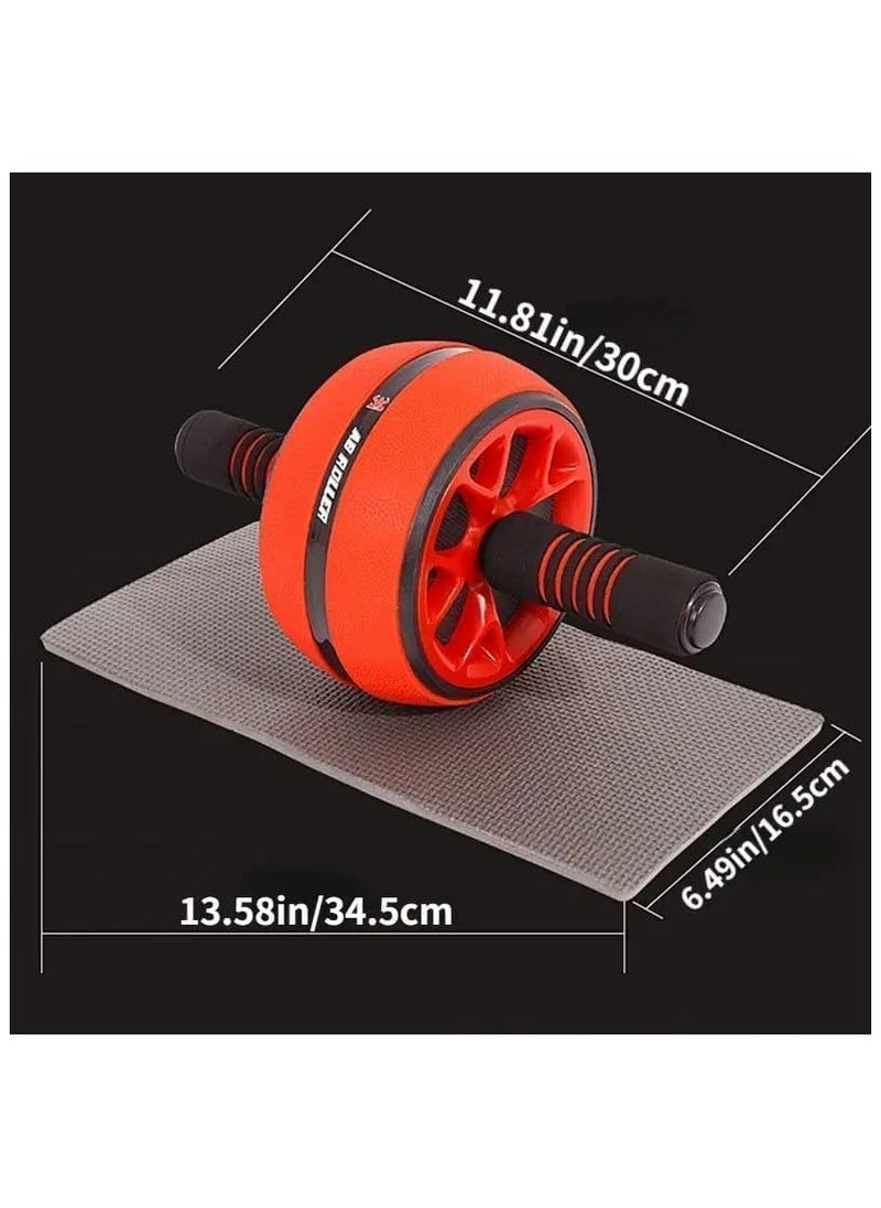 Generic - Exercise wheel with yoga mat - Image 1