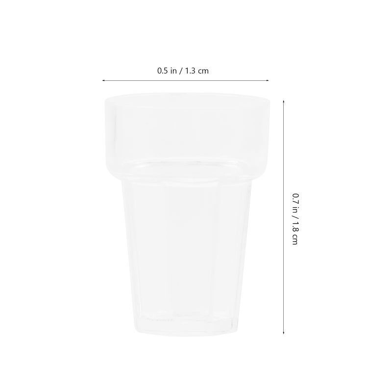 📦 أكواب صغيرة للدمى من مادة ABS متينة - Image 4