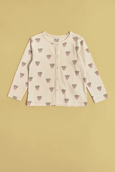 أر أند بي 2 Pack Printed Tops and Pants Set