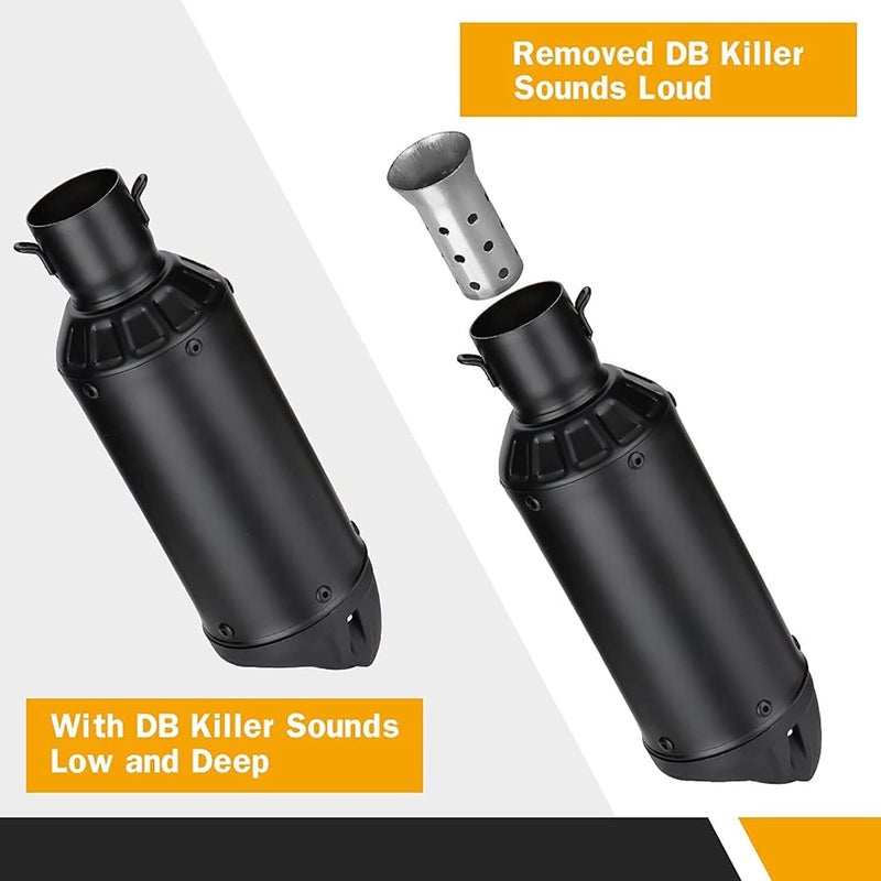 LKV Motorcycle DB Killer 51mm Universal Muffler Silencer Baffle Removable Noise Eliminator Compatible with Harley Moto Guzzi Honda Kawasaki Suzuki Yamaha Cruiser Scooter - Image 5