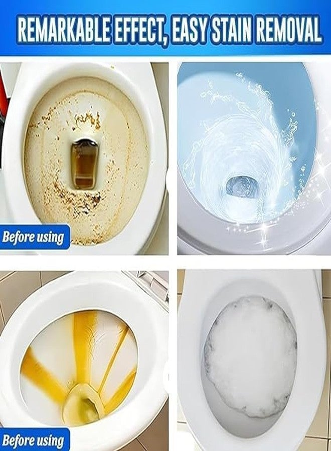 Premium Collection Toilet Cleaner Agent, All Purpose Cleaning Powder Toilet Bowl Foam Cleaner, Effectively Cleans Stubborn Dirt from The Toilet, 100gm, Pack of 1 - Image 3