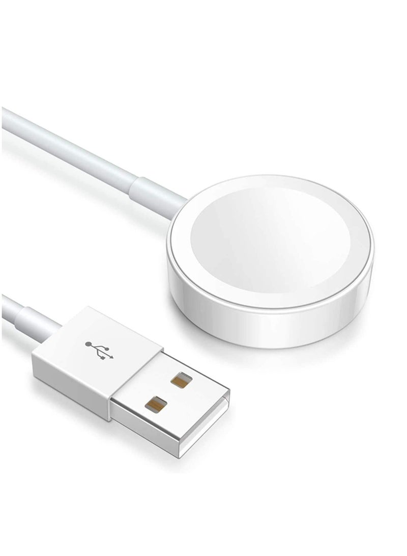 LEDIN For Apple/Watch Charger Fast Wireless Magnetic Wireless Charging Cable Cord Portable Charging Cord Compatible With Apple/Watch Series 6 SE 5 4 3 2 1-38mm/40mm/42mm 44mm 3.3Ft - Image 2