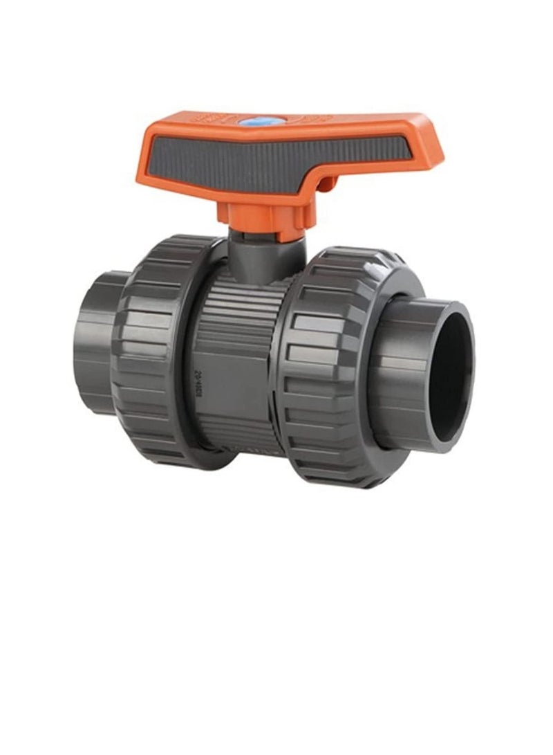 تجهيزات أنابيب إمدادات المياه الثقيلة من Cepex PVC لحمام السباحة والزراعة والري واستخدام السباكة التجارية (1/2 بوصة ، صمام الاتحاد الكروي)  - Image 3