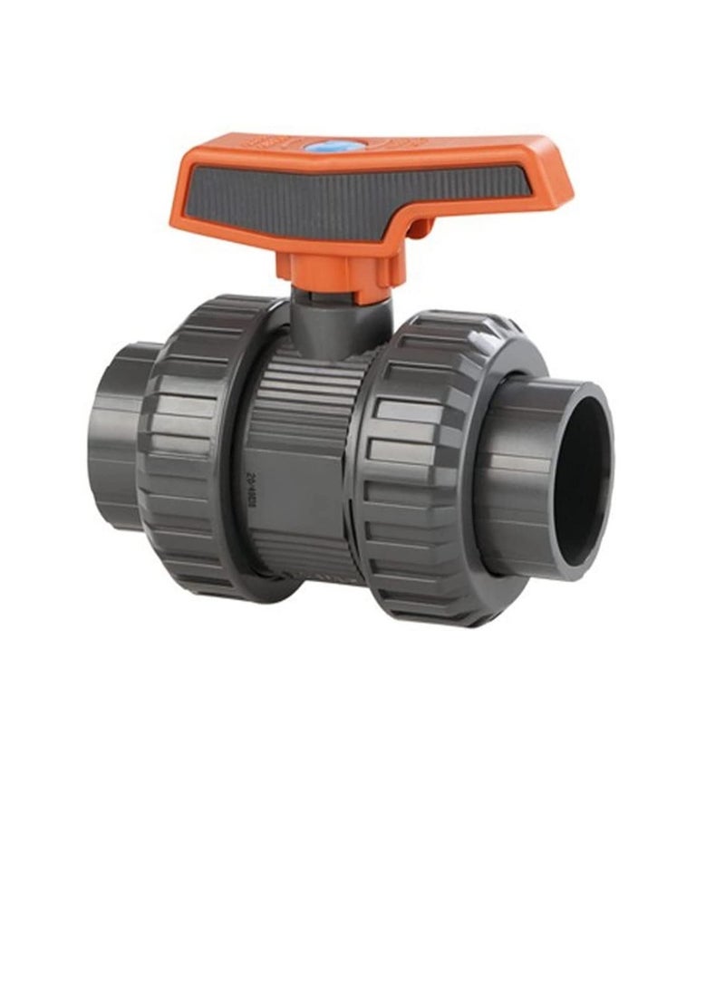 تجهيزات أنابيب إمدادات المياه الثقيلة من Cepex PVC لحمام السباحة والزراعة والري واستخدام السباكة التجارية (1/2 بوصة ، صمام الاتحاد الكروي)  - Image 1