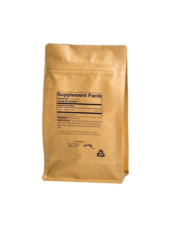 Jovvily - Oregon Grape Root Powder 8 Oz Single Ingredient Herbal Supplement - Image 1