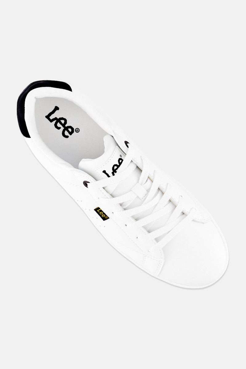 LEE Men Arums Low Lace Up Casual Shoes, White - Image 4