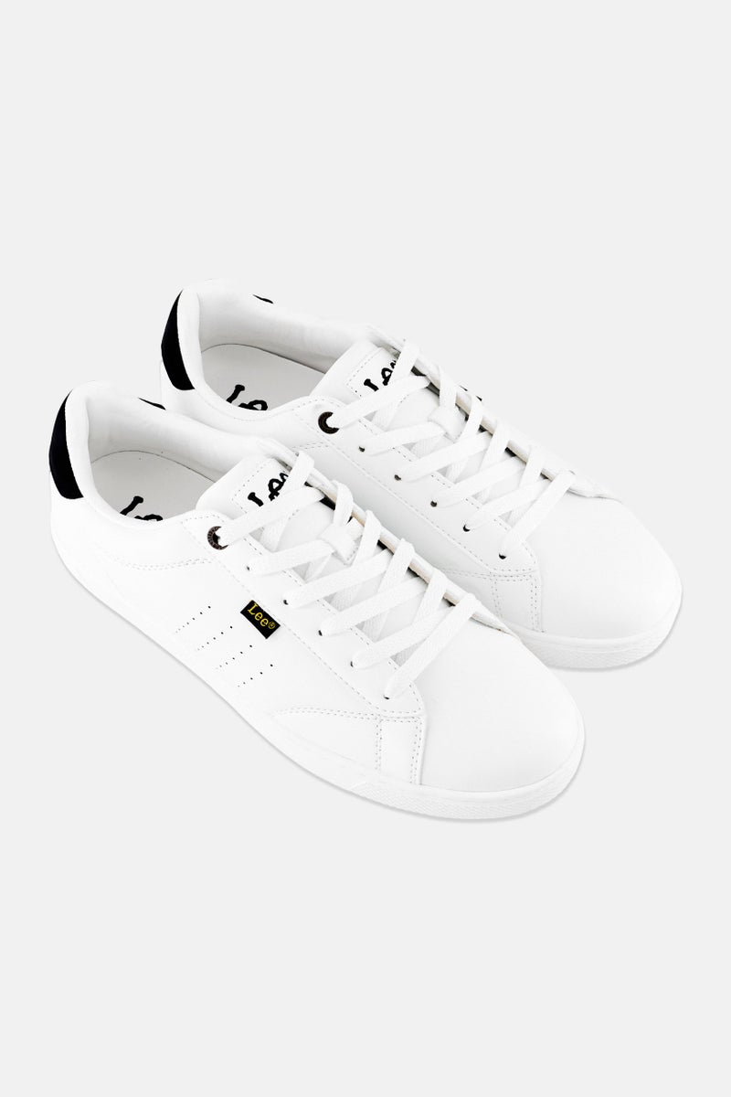 LEE Men Arums Low Lace Up Casual Shoes, White - Image 2
