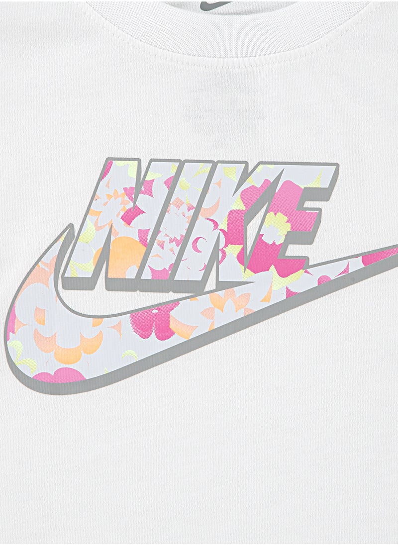 Nike Kids Flow-Ral Boxy Graphic T-Shirt  - Image 3