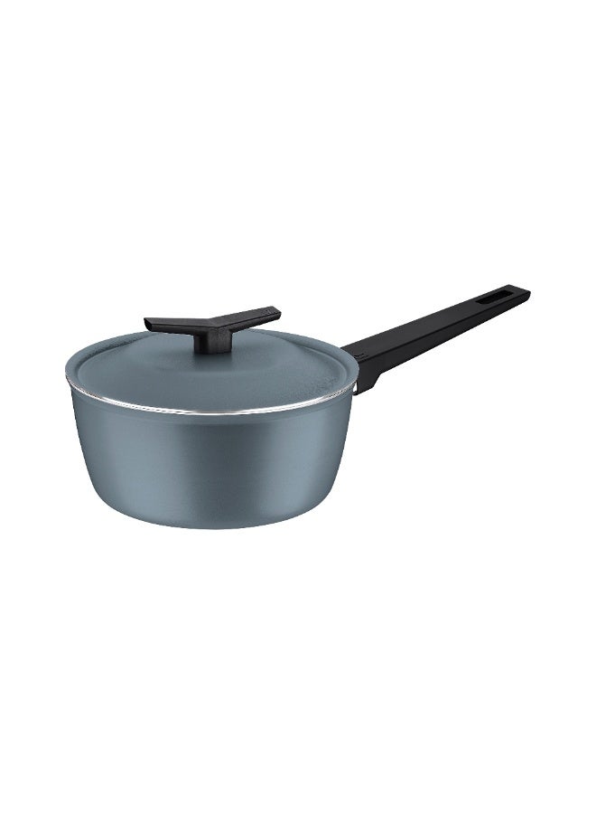 ترامونتينا طقم أواني طهي ترامونتينا سبيتسيا للطهي بالحث الحراري، مكون من 7 قطع، لون أزرق رمادي، مصنوع من الألومنيوم، مع طبقة داخلية وخارجية من مادة ستارفلون الممتازة، رقم المنتج 28399141 - Image 5