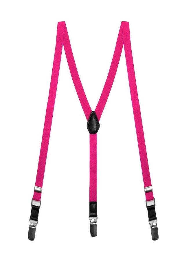 tiemart حمالات رفيعة للأولاد من تيمارت (لون فوشيا فاتح) - Image 1
