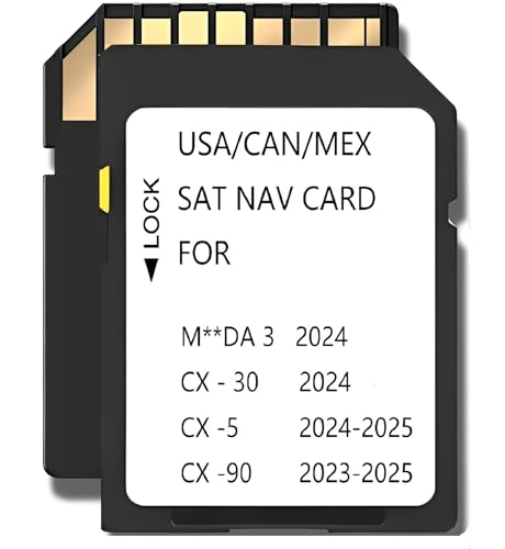 Ceypecfire 2025 Latest Navigation Memory sd Card Compatible with Maz*da 3(2024), Cx5(2024-2025),Cx30(2024), Cx90(2023-2025),(NAVISD2325) - Image 1
