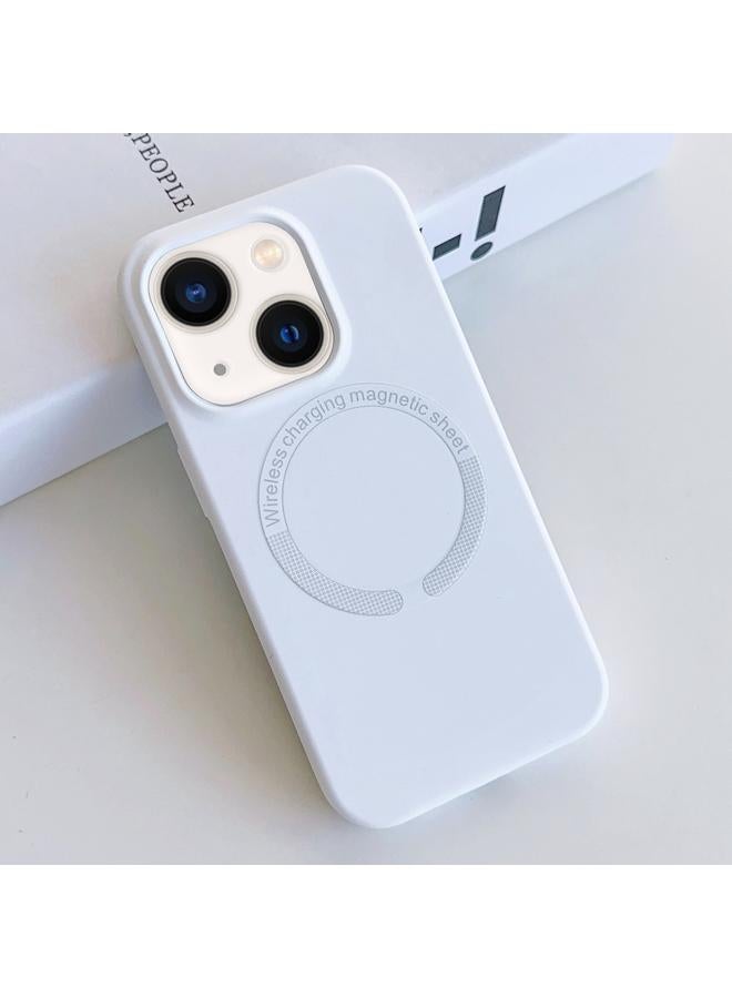 زبون جراب هاتف iPhone 13 MagSafe المغناطيسي السائل من السيليكون - Image 1
