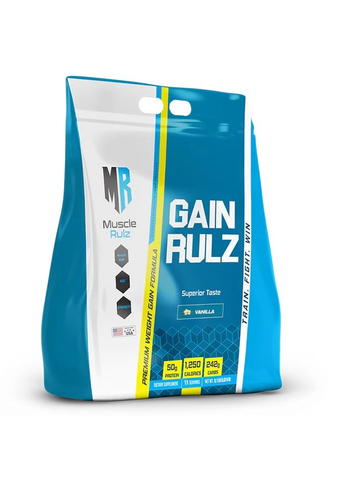 ماسل رولز جين رولز لزيادة الوزن بالفانيليا - 8.1 رطل