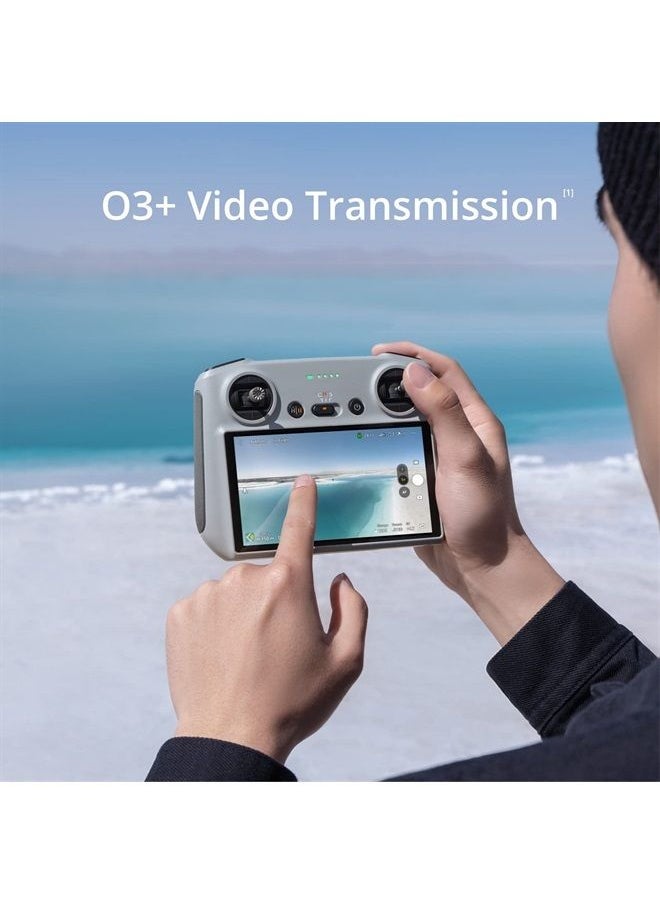 dji - RC - Remote Controller for DJI Mini 3/DJI Mini 3 Pro/DJI Mavic 3 Classic/DJI Mavic 3/DJI Mavic 3 Cine/DJI Air 2S, Lightweight Body, FHD Screen, 4hr Battery, O3+ Transmission - Image 1