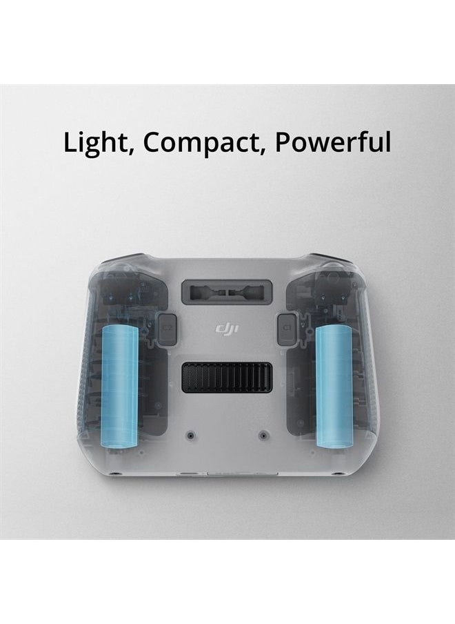 dji - RC - Remote Controller for DJI Mini 3/DJI Mini 3 Pro/DJI Mavic 3 Classic/DJI Mavic 3/DJI Mavic 3 Cine/DJI Air 2S, Lightweight Body, FHD Screen, 4hr Battery, O3+ Transmission - Image 1